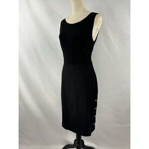 MaxMara Black Midi Dress